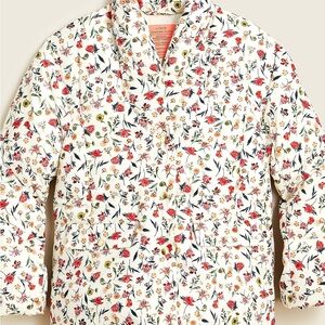 J. Crew Multicolor Floral Jacket